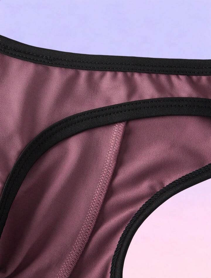 Men's Hollow Out Edged Briefs